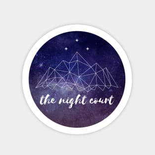 The night court w/ text Sticker